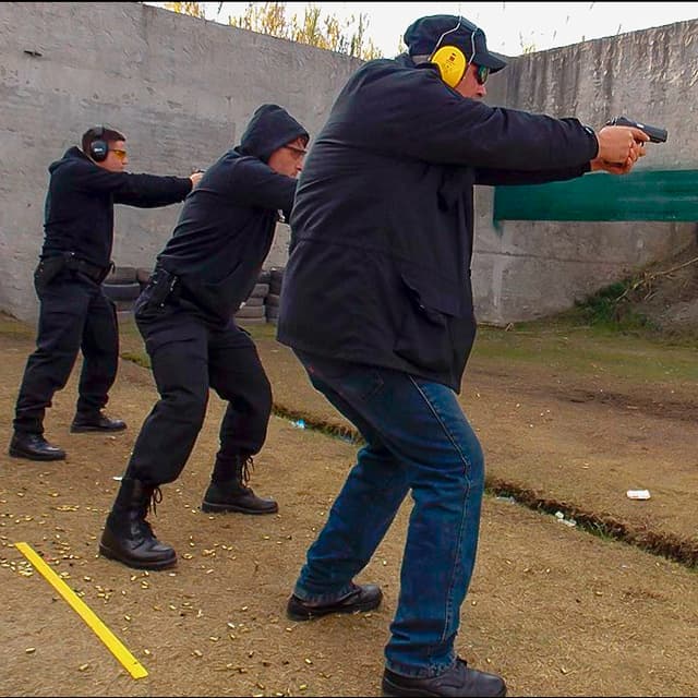 Curso para escoltas de TDU